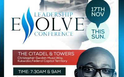 LEADERSHIP EVOLVE with REV TOKUNBO ADEJUWON