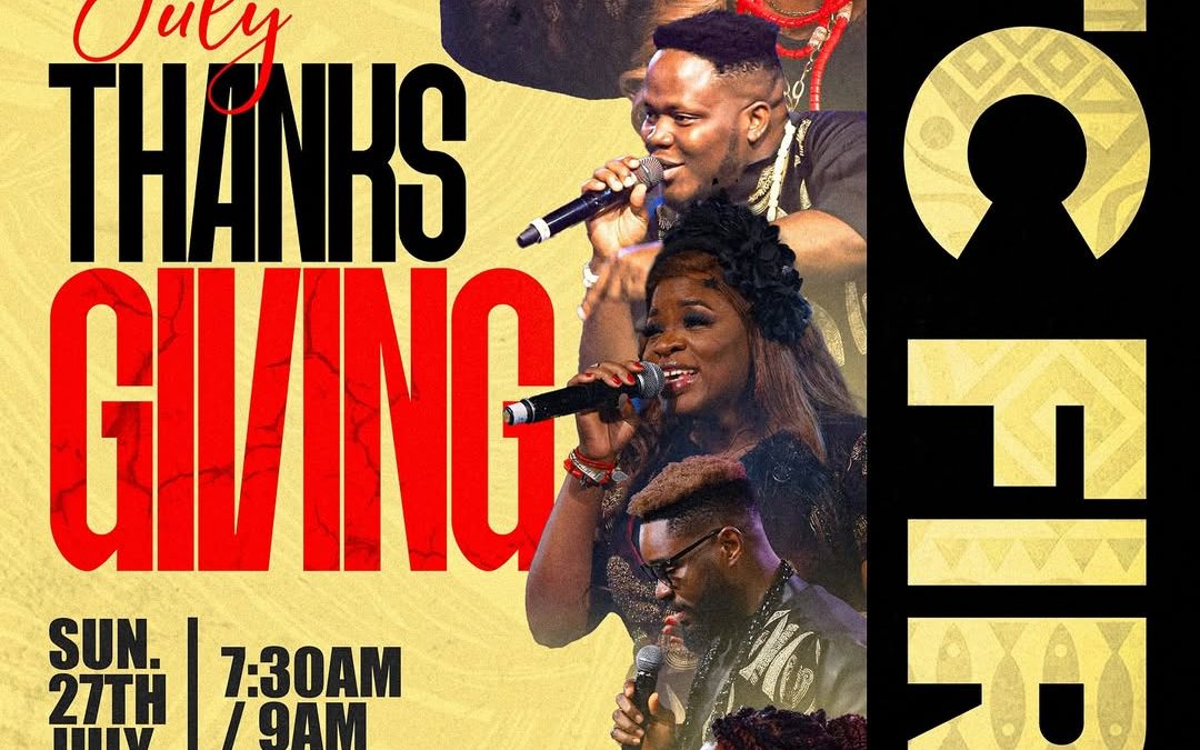 JULY THANKSGIVING SERVICE || 27TH JULY 2025