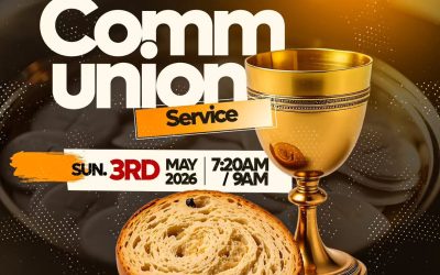 Communion Service || 3rd May 2026