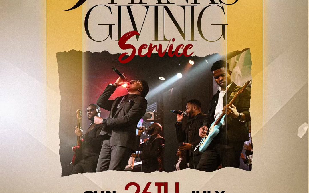 JULY 2026 THANKSGIVING SERVICE