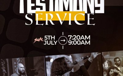 It’s Testimony Sunday!