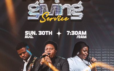THANKSGIVING SERVICE || 30TH AUGUST 2026