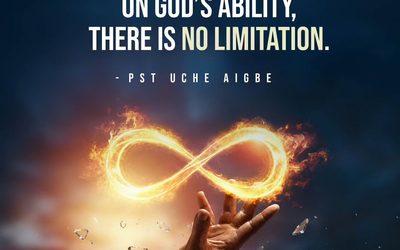 WHEN YOU RELY ON GODS ABILITY